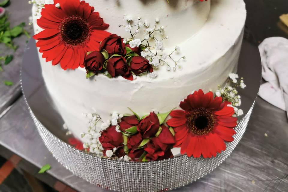 Wedding cake / White cake