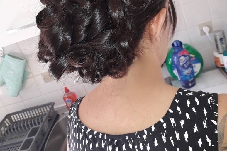 Chignon haut