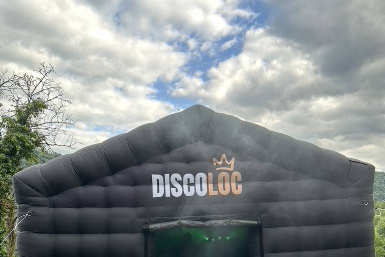 Boite de nuit gonflable