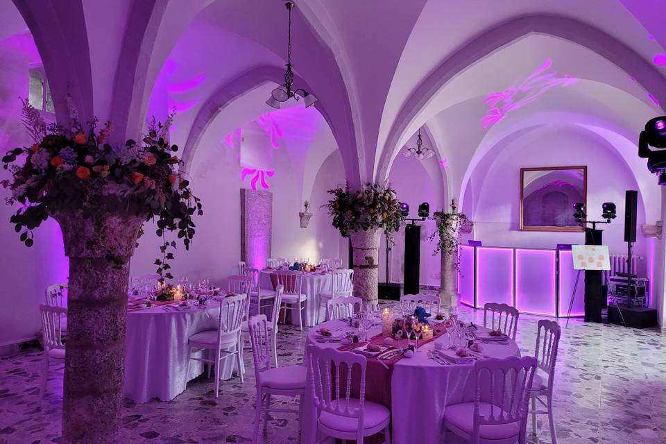 Salle mariage Mise en Lumière