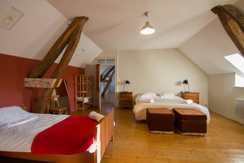 Une chambre de la Ferme