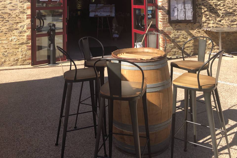 Terrasse du restaurant