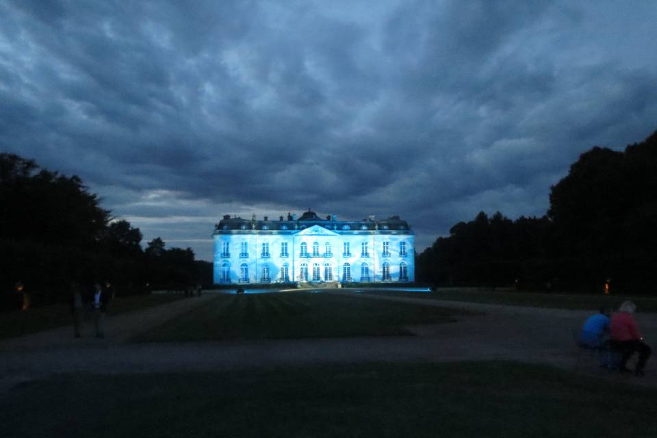 Château illuminé