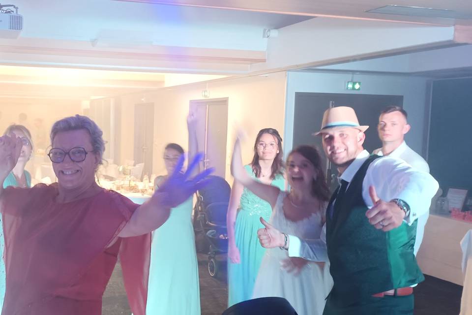 Fin de soirée de Mariage
