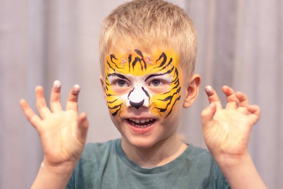 Facepainting enfants Mariage