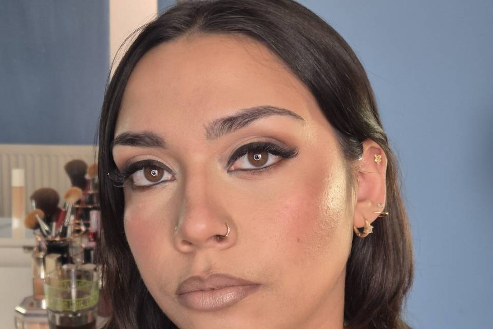 Makeup brown