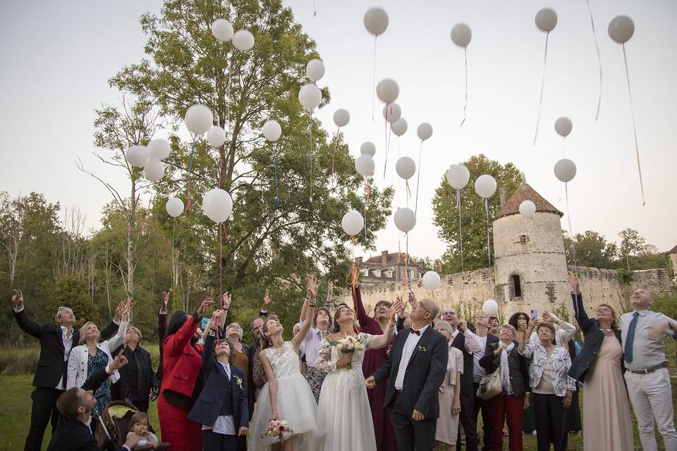 Lâcher de ballons