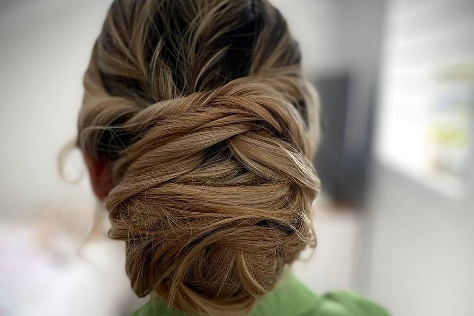 Chignon classy chic