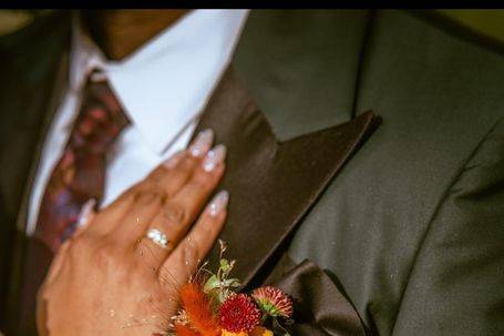 Boutonnière automne