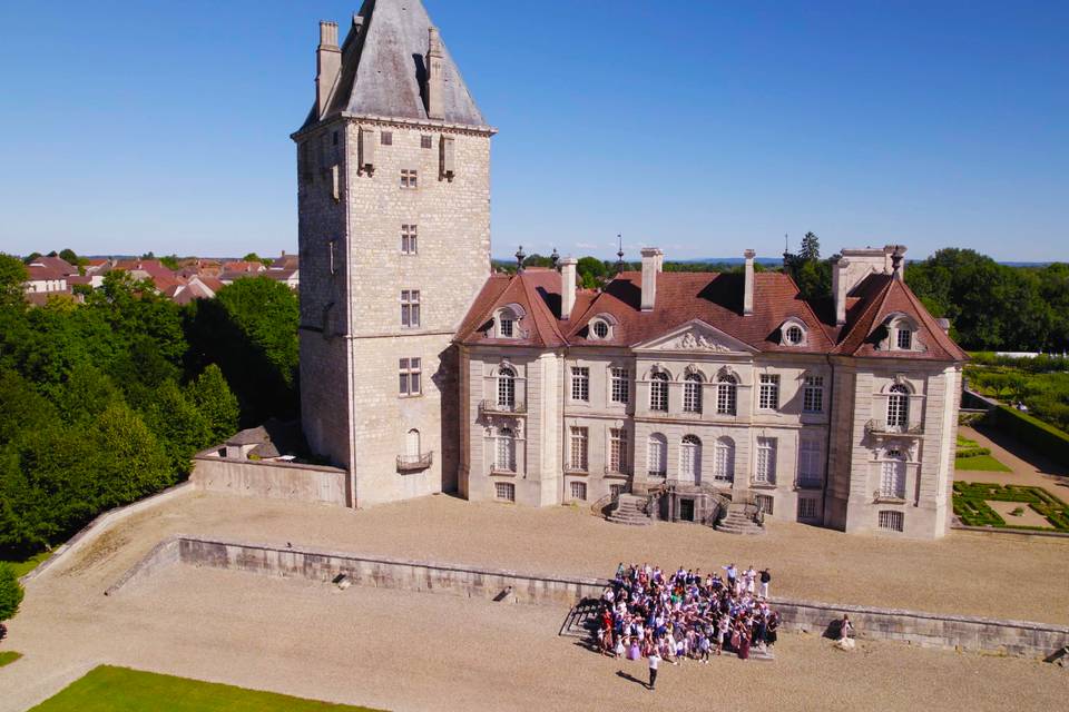 Mariage au château de Talmay