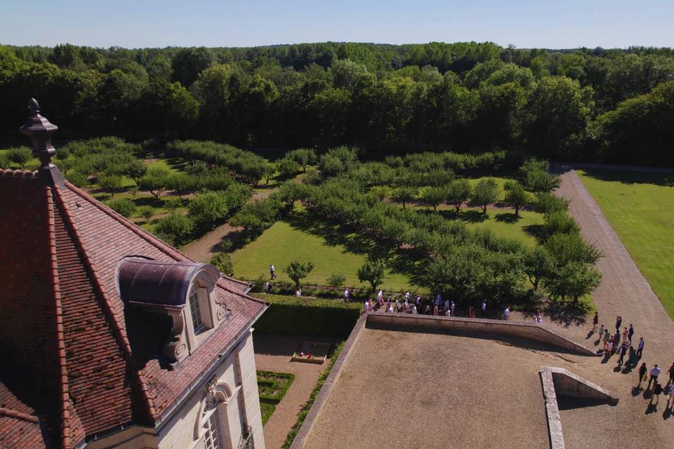 Mariage au château de Talmay