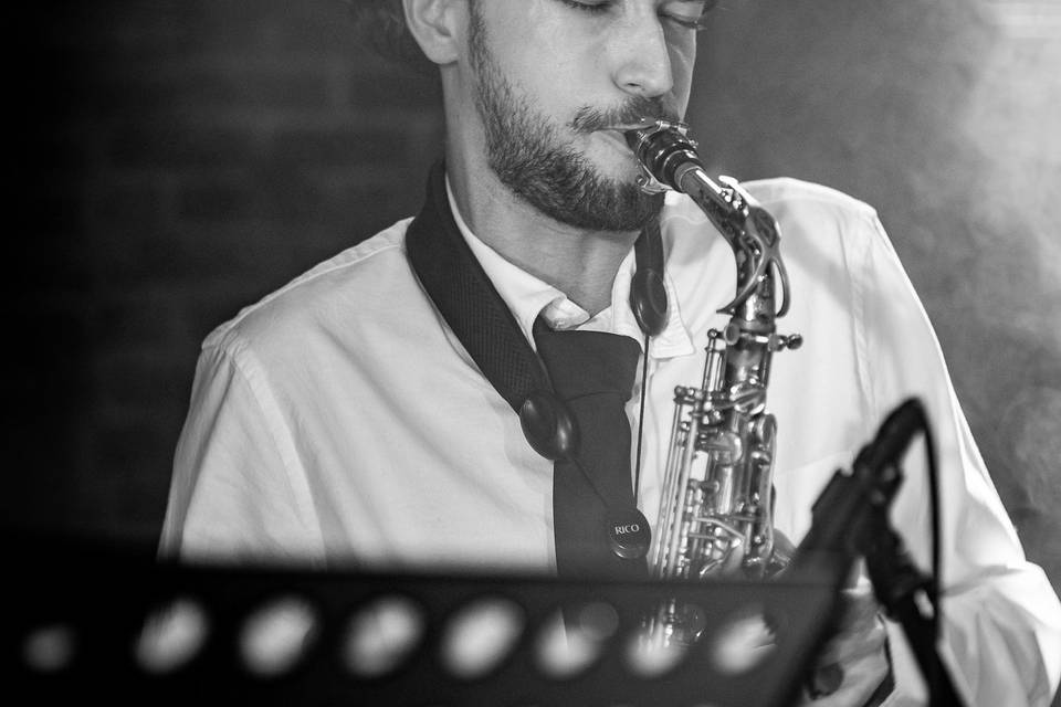 Hugo au sax