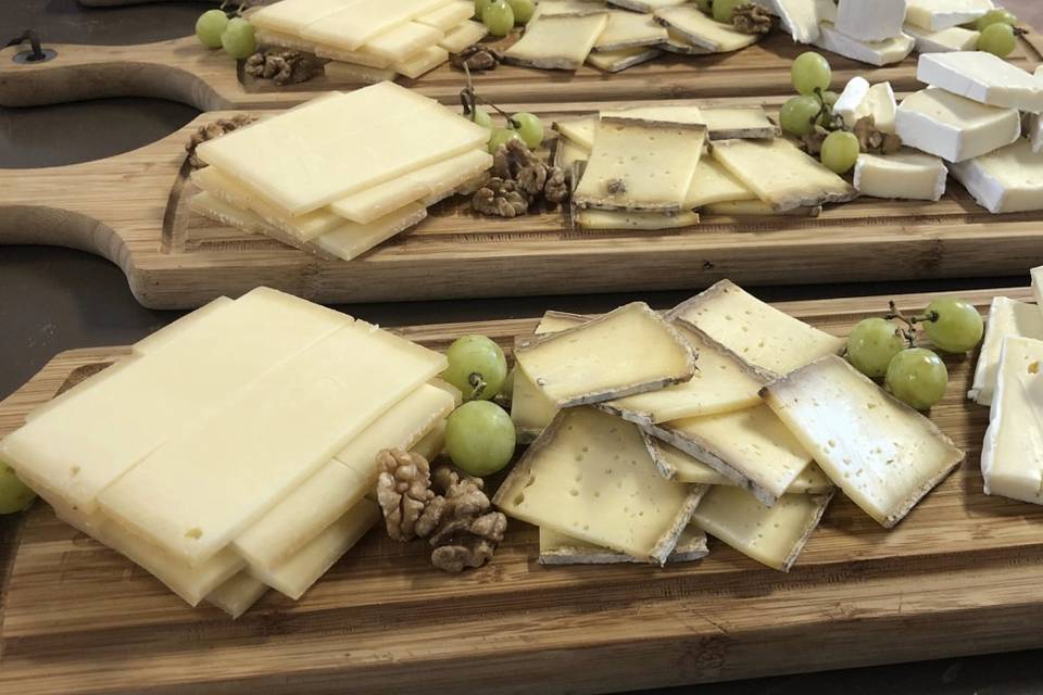 Fromages en centre de table