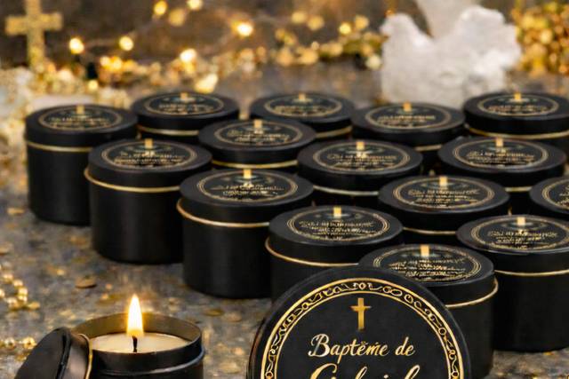 Modèle de pot à bougie