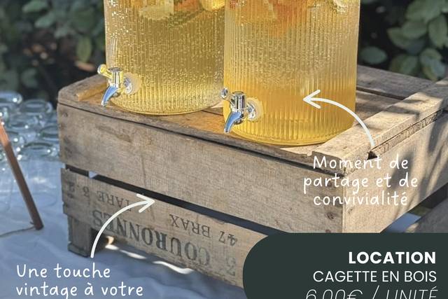 Location Fontaines à jus