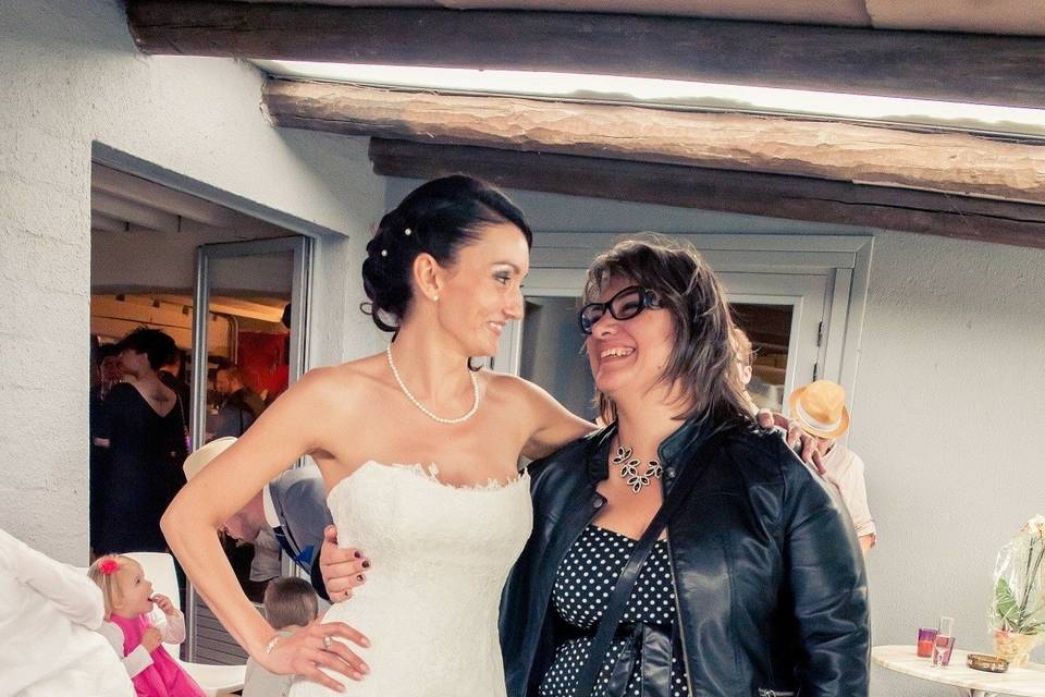 Karine et la mariée