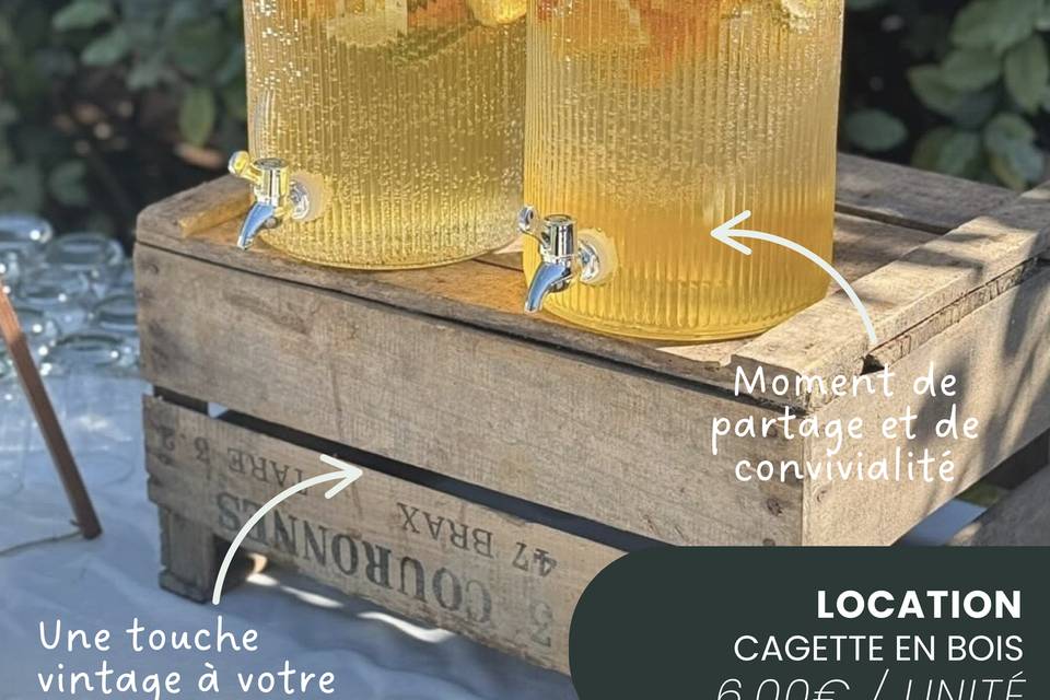 Location Fontaines à jus