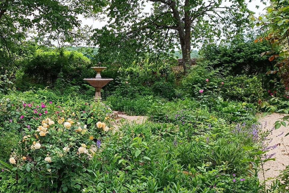 Le jardin médiéval, ses carrés