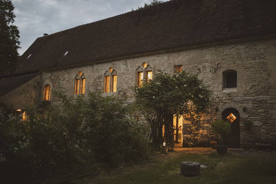 A la nuit tombante...