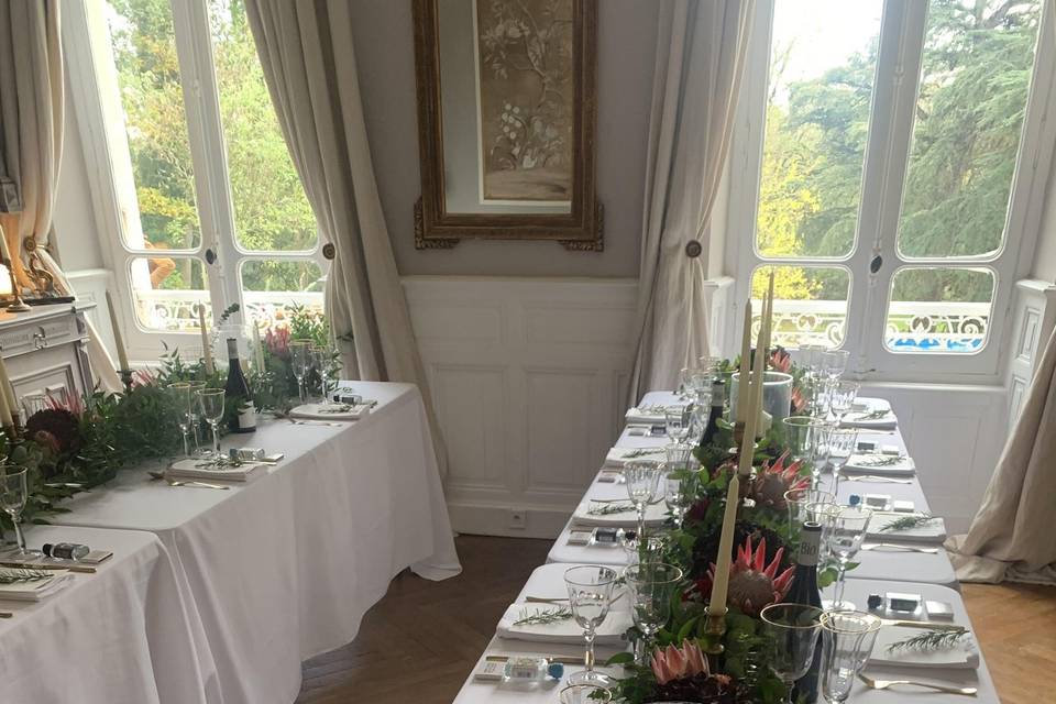 Table mariage a domicile