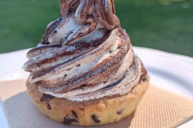 Glace et pot cookie maison