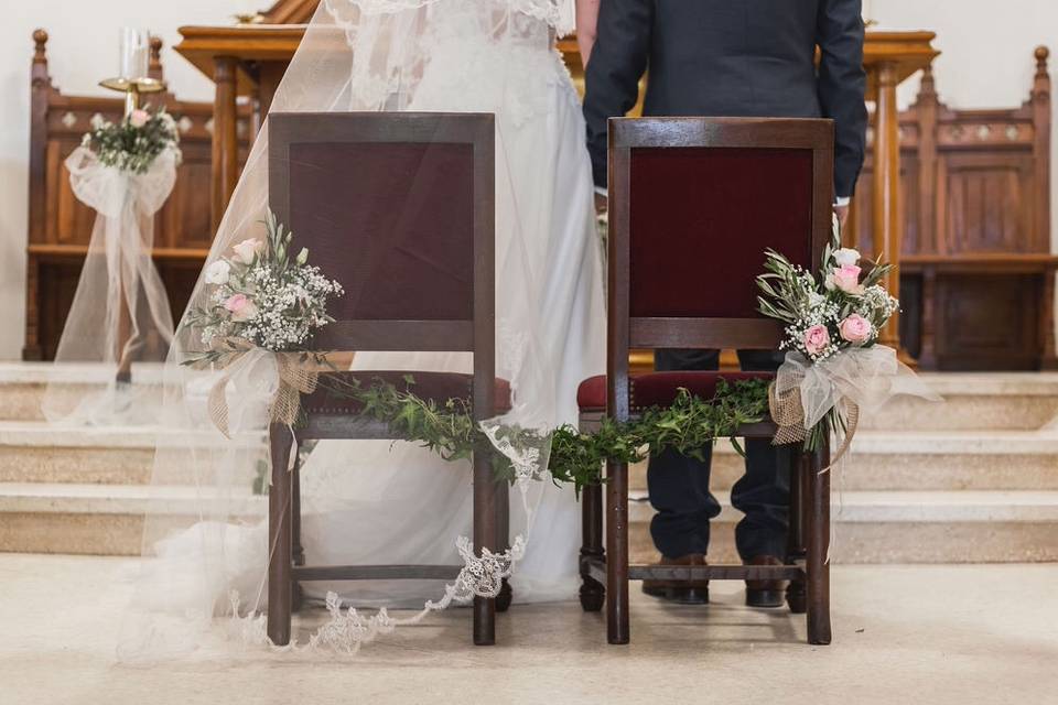 Chaises des mariés