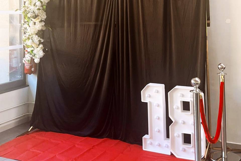 Décoration photobooth