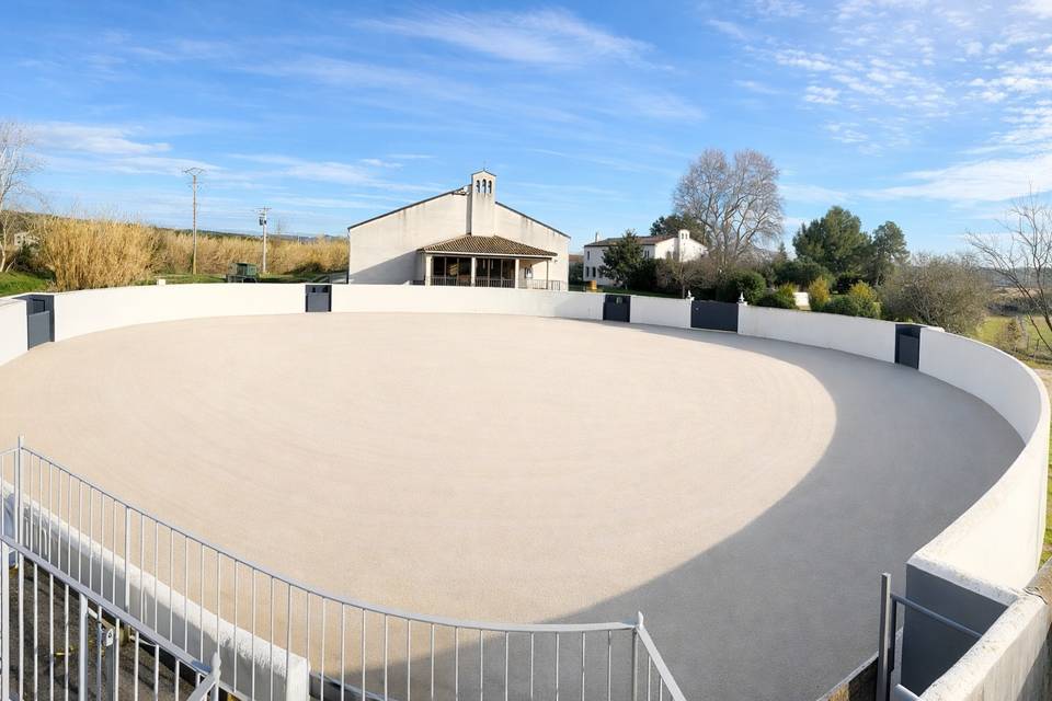 Les arènes du domaine