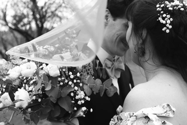 Mariage N&B.