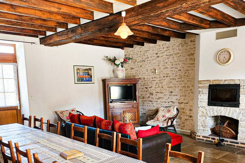 Gîte du Berger : salon
