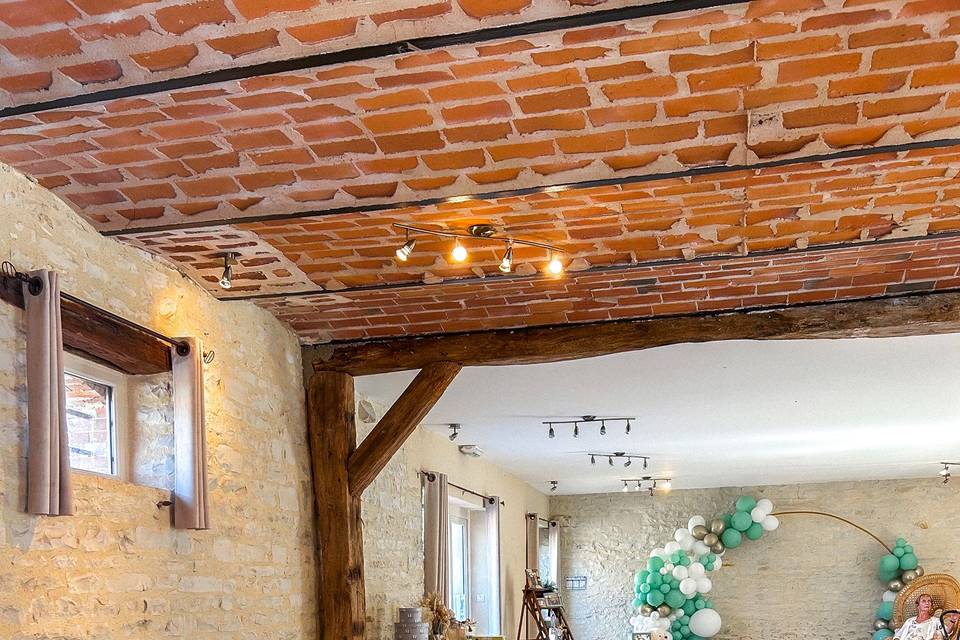 Salle de réception : déco
