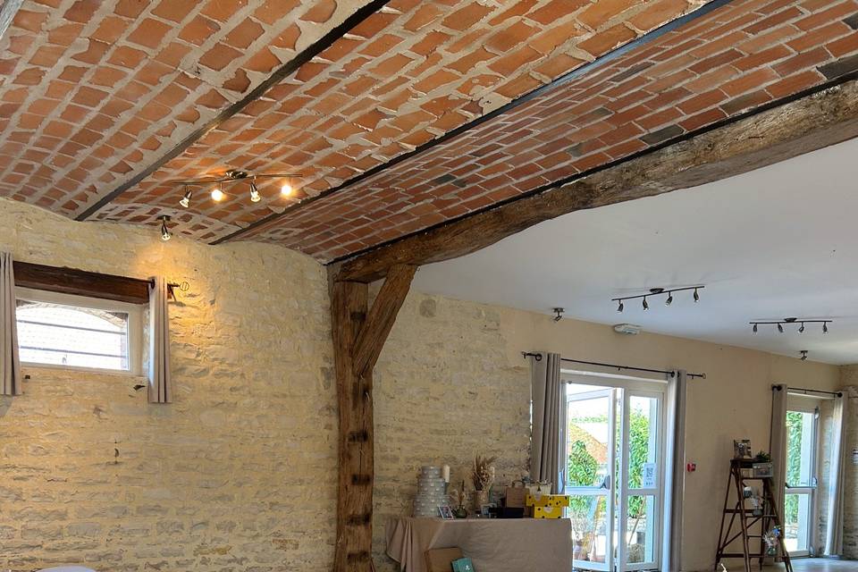 Salle de réception : déco
