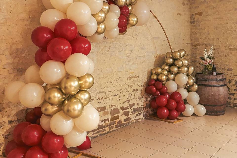 Salle de réception : déco