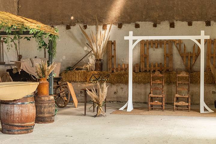 Grange : déco