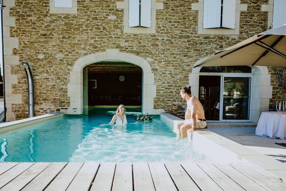 Piscine chauffée