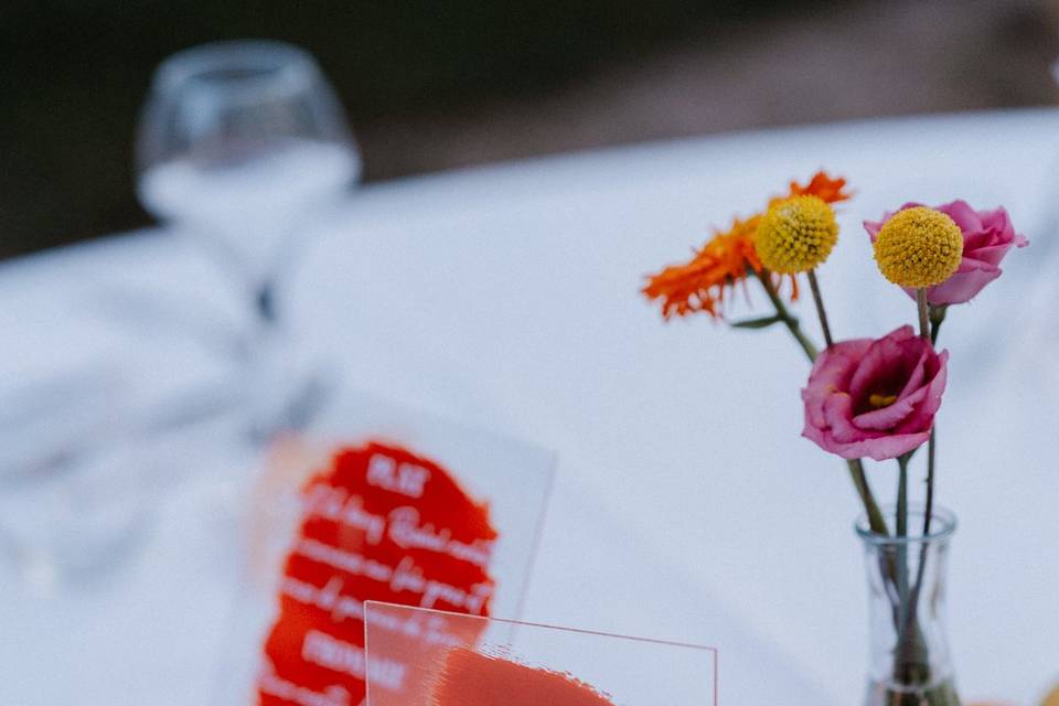Menu et numéro
