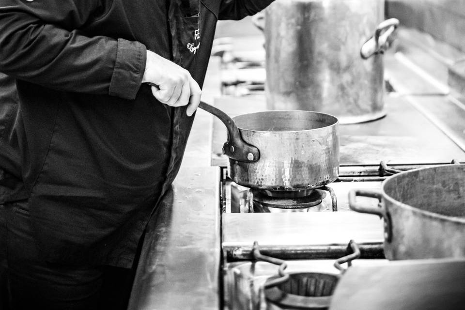 Frédéric ERISAY en cuisine