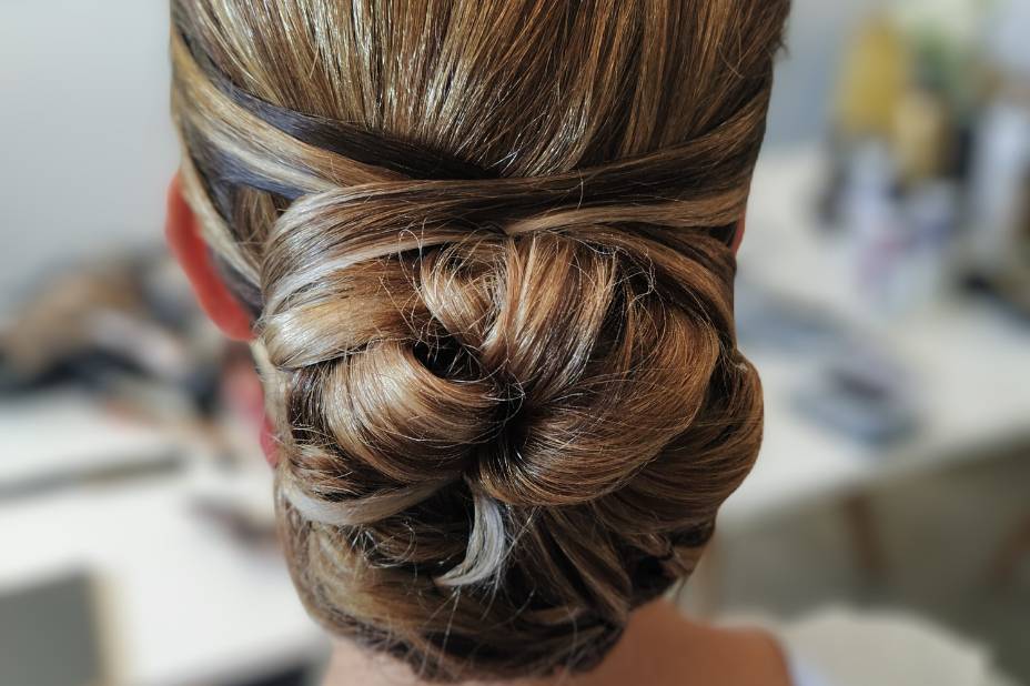 Chignon intemporel chic