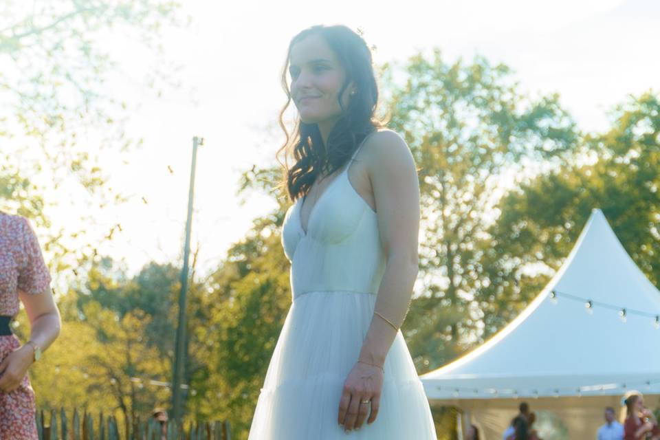 La Mariée au Vin d'honneur
