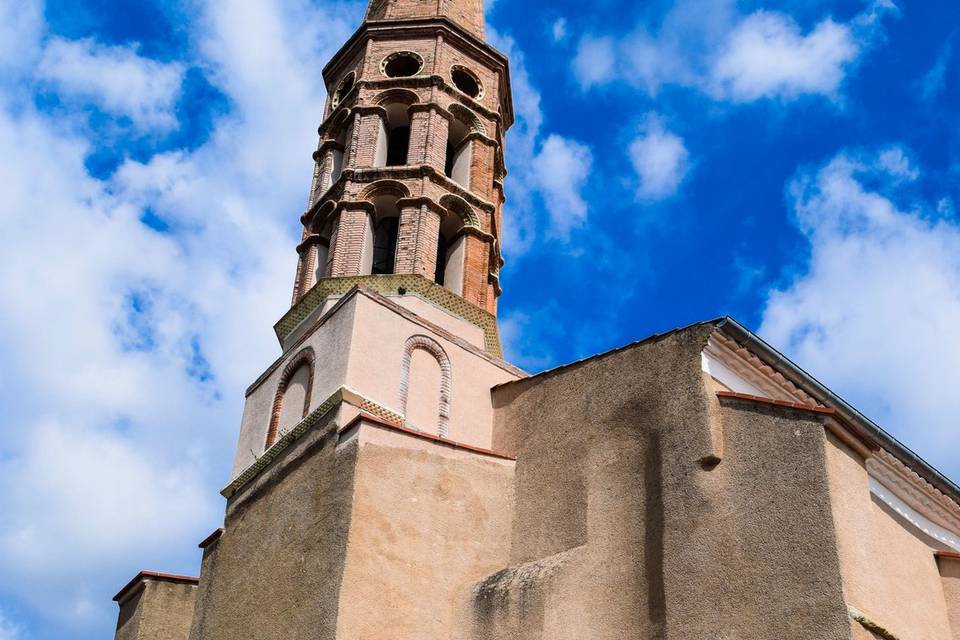 L'église, ou et la mairie