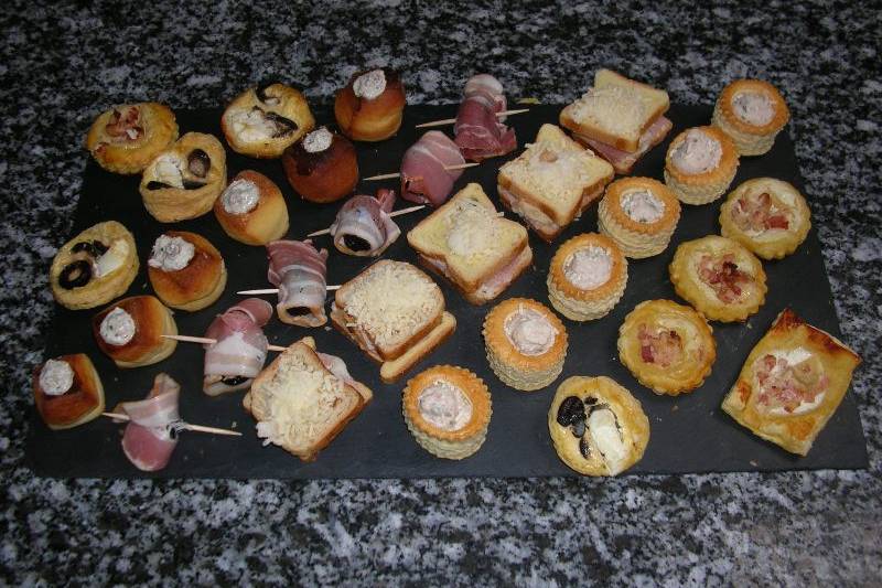 Canapés chauds