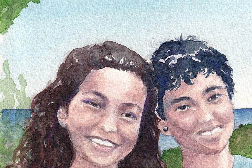 Commande de portrait