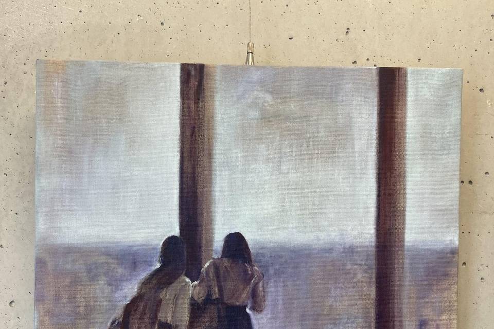 Huile sur toile