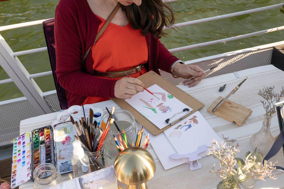 Peinture en direct