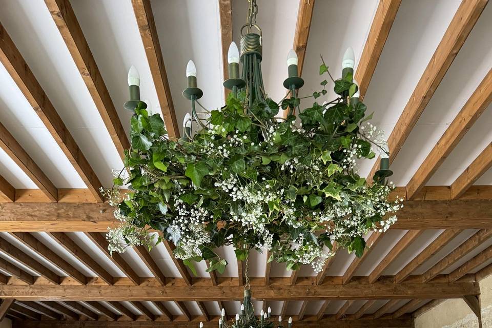 Lustre fleuri