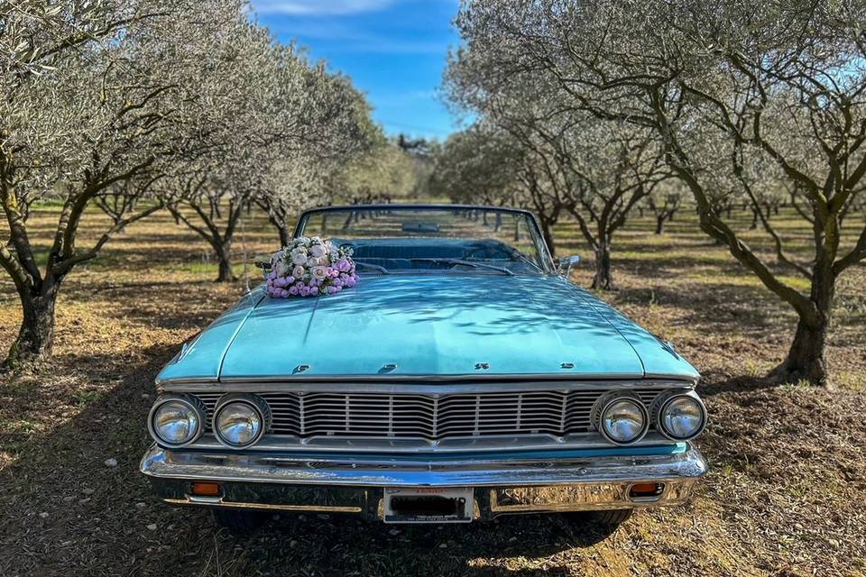 Voiture vintage mariage