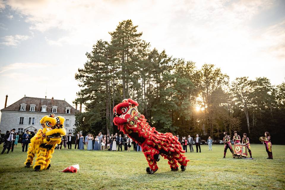 Danse des lions