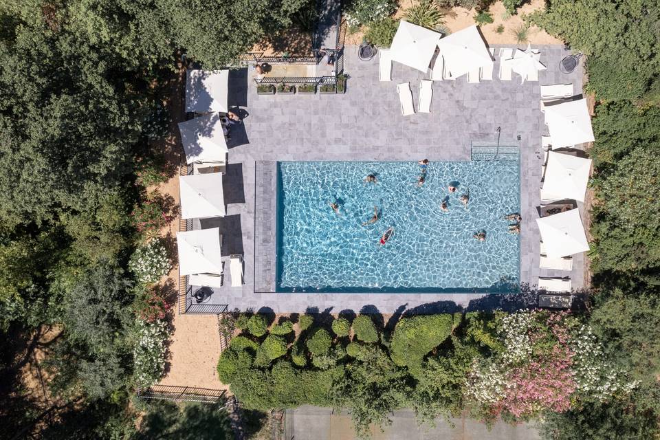 La piscine du domaine