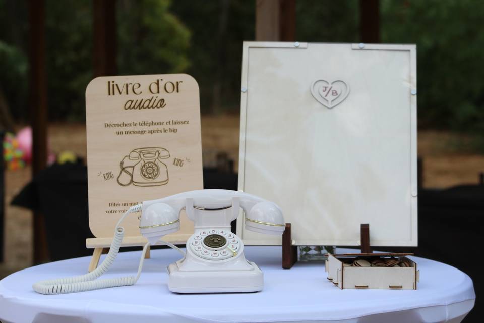 Livre d'Or Audio
