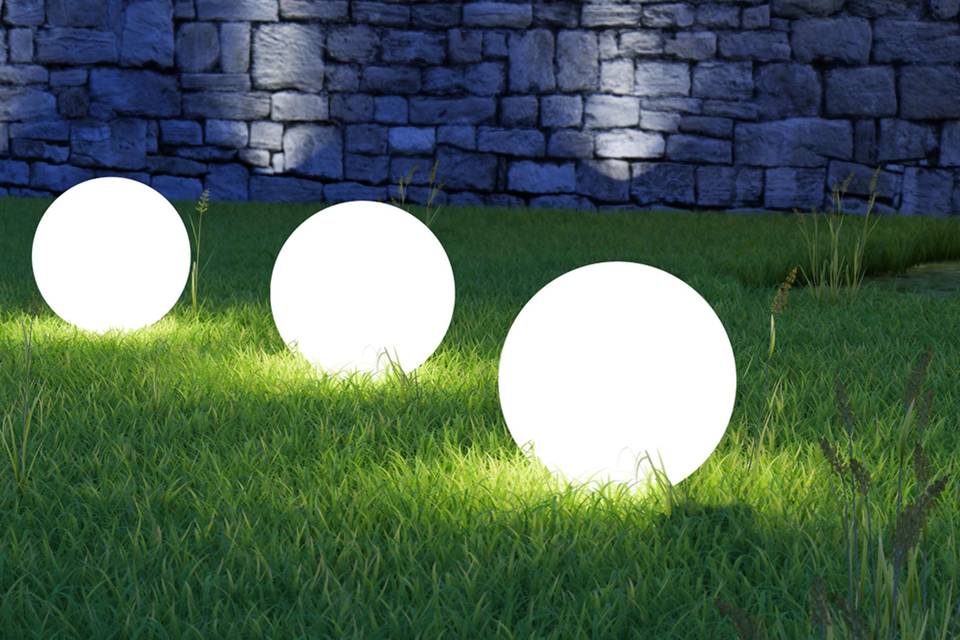 Boules lumineuses LED